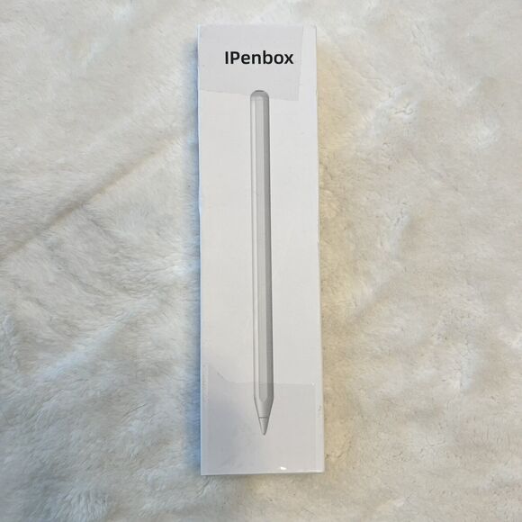 iPenbox White Wireless Rechargeable Stylus Pen Compatible with Apple iPad - Picture 1 of 3